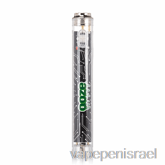 חד פעמי Vape Israel Ooze Slim 400mah ברור 510 Vape סוללת פנתר שחור